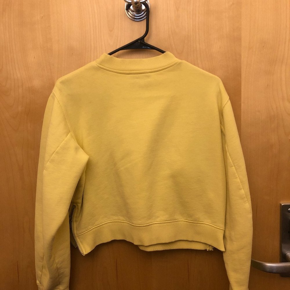 Acne Studios Yellow Bird Fleece Sweater